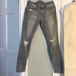 Mother “the looker” jeans in color holy smokes
